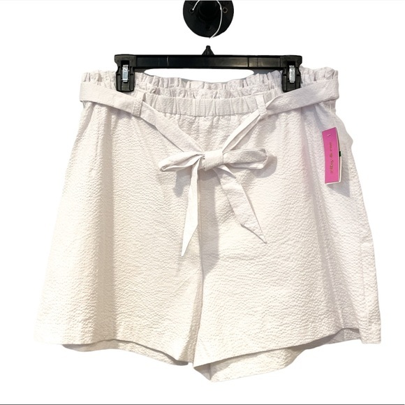 RILEY & RAE Whitney Seersucker Shorts - Large NWT - Picture 3 of 3